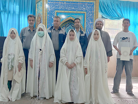 برگزاری مراسم جشن تکلیف فرزندان کارکنان شرکت کاشی پارس
